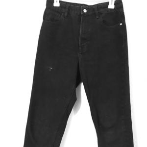 Black Zara mom jeans